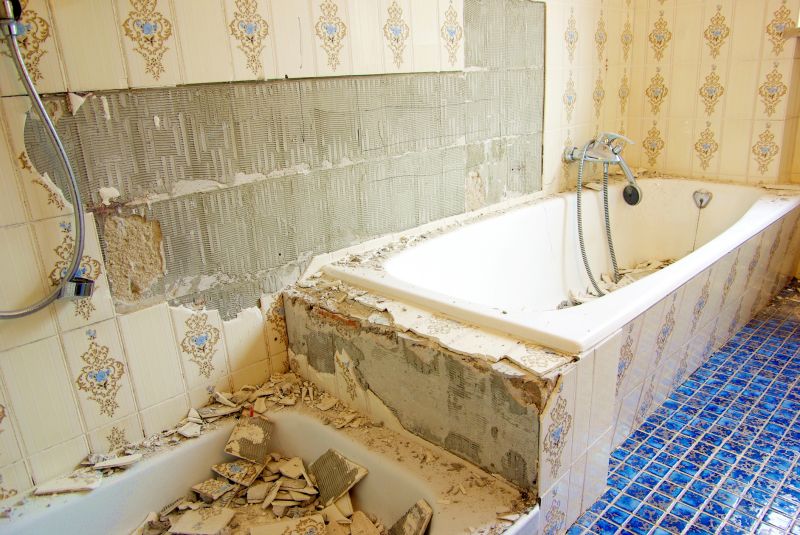 Removing Old Bathtub